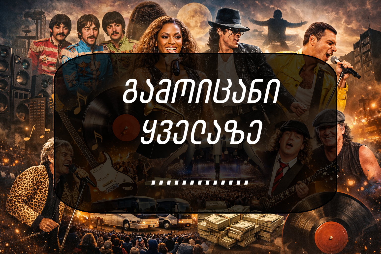 მუსიკოსებისა და ბენდების რეკორდები — ქვიზი